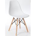 Σκανδιναβική καρέκλα στυλ ξύλινα πόδια για τραπεζαρία